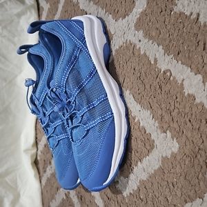 Lands End Blue Water Shoes sz 9